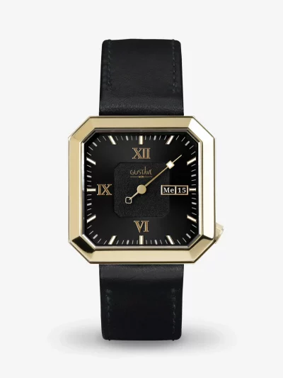 Montre mono aiguille femme - Gustave & cie - Montres - Marie noir