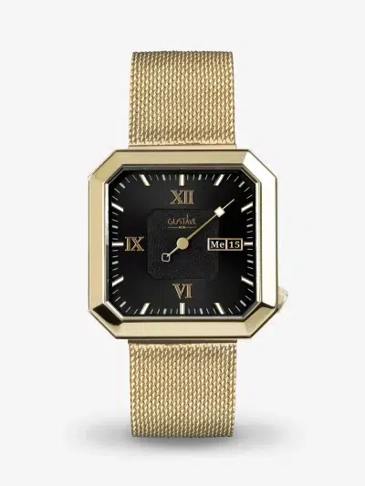 Montre mono aiguille femme - Gustave & cie - Montres - Marie noir – Image 4