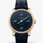 montre 24h or rose et bleu gustave and cie