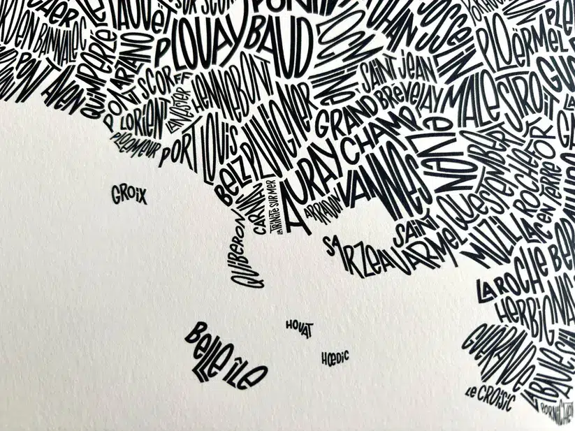 Affiche plan Bretagne - Les Petits Plans - Affiches – Image 3