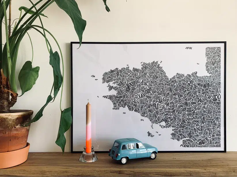 affiche bretagne les petits plans