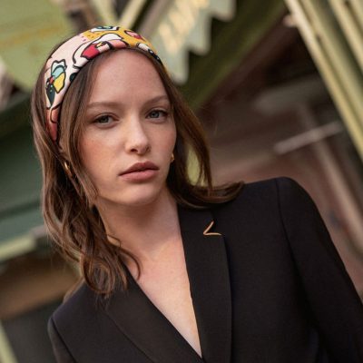 Foulard carré Made in France double-face - Foulards - Jane&Co - Norah-Eloise – Image 4