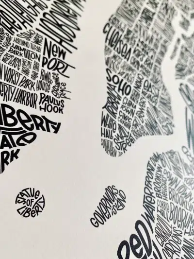 Affiche plan New York - Les Petits Plans - Affiches – Image 3