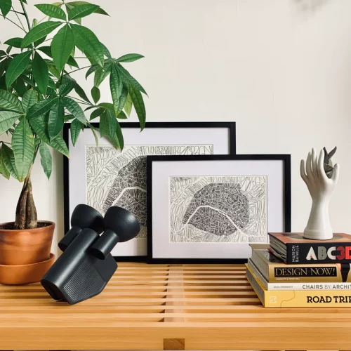 affiche paris les petits plans