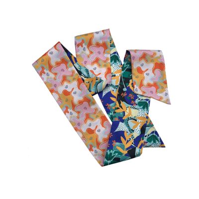 Ruban Made in France double-face - Foulards - Jane&Co - Marie-Clémentine – Image 2