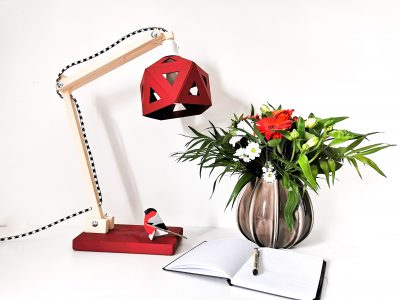 lampe de bureau origami - Leewalia - Accessoires télétravail – Image 2