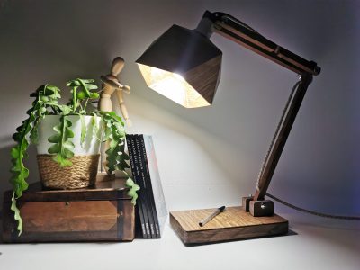lampe de bureau origami - Leewalia - Accessoires télétravail – Image 3
