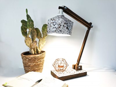 lampe de bureau origami - Leewalia - Accessoires télétravail