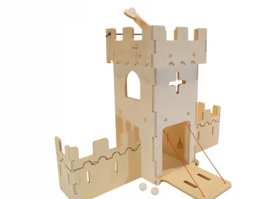Jeux de construction Montessori en bois - Jeux et jouets - Le Chateau de Plywood - Manufacture en Famille – Image 3