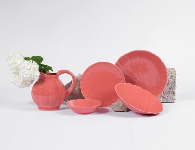 Assiette en porcelaine moderne creuse - Ogre la Fabrique - Vaisselle - TAHITI terracotta (22cm) – Image 2