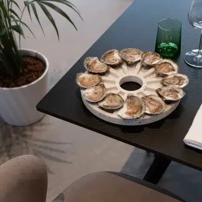 Plateau à Huïtre en coquillage recyclé - Malakio - Planches apero