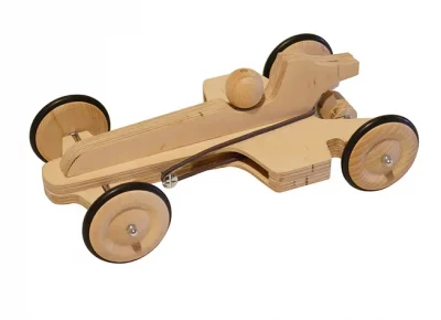 Jeux de construction Montessori en bois - Jeux et jouets - La voiture d'Ayrton - Manufacture en Famille – Image 3