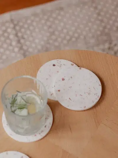 Dessous de Verre en coquillage recyclé - Malakio - Veilleuses & lampes – Image 2