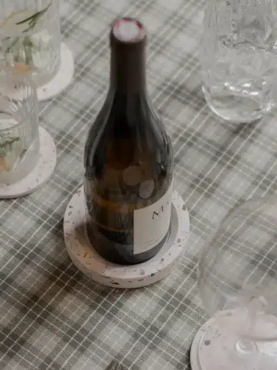 Socle de Bouteille en coquillage recyclé - Malakio - Art de la table