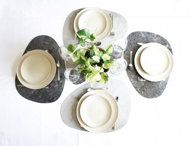 sets de table motif béton - Leewalia - Art de la table – Image 4