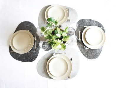sets de table motif béton - Leewalia - Art de la table – Image 4