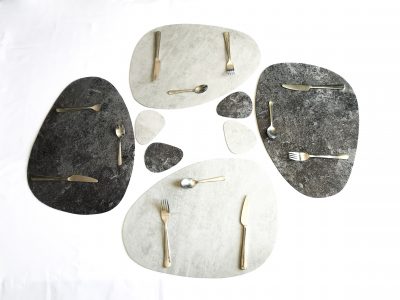 sets de table motif béton - Leewalia - Art de la table – Image 3