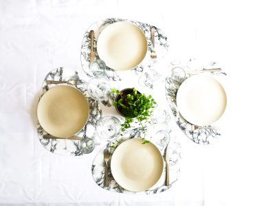 sets de table motif marbre - Leewalia - Art de la table – Image 2