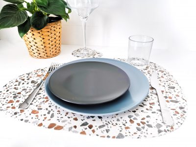 sets de table motif terrazzo - Leewalia - Art de la table