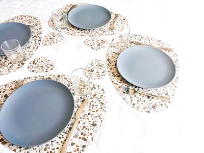 sets de table motif terrazzo - Leewalia - Art de la table – Image 2