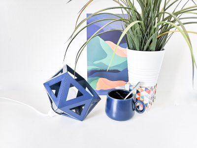 petite lampe origami - Leewalia - Luminaires