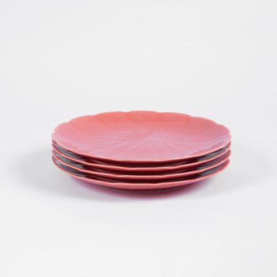 Assiette en porcelaine moderne plate - Ogre la Fabrique - Vaisselle - TAHITI terracotta (25cm) – Image 2