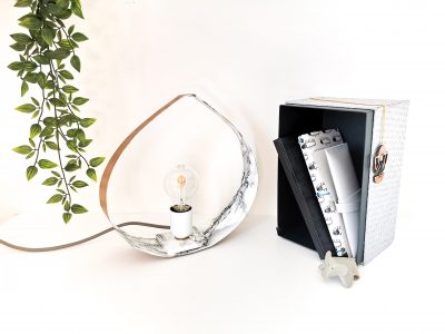 lampe de chevet marbre - Leewalia - Luminaires