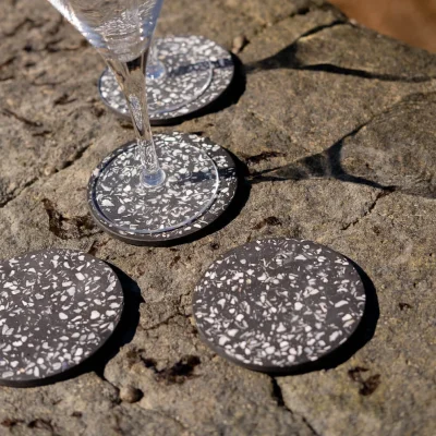 Dessous de Verre en coquillage recyclé - Malakio - Art de la table – Image 3