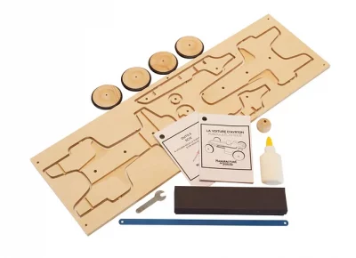 Jeux de construction Montessori en bois - Jeux et jouets - La voiture d'Ayrton - Manufacture en Famille – Image 2
