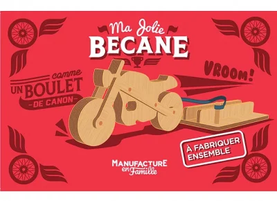 Jeux de construction Montessori en bois - Jeux et jouets - Ma jolie Bécane - Manufacture en Famille