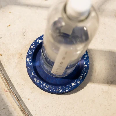 Socle de Bouteille en coquillage recyclé - Malakio - Art de la table – Image 2