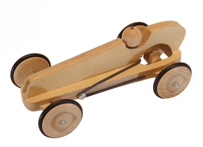 Jeux de construction Montessori en bois - bébé - La voiture d'Ettore - Manufacture en Famille – Image 3