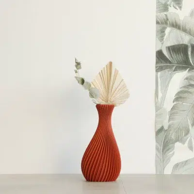 Vase en terre cuite design - MK l'atelier - Objets de décoration - agami – Image 3