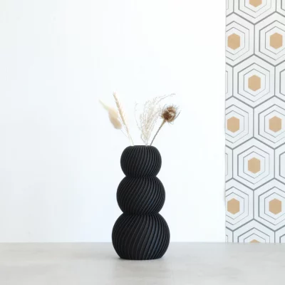 Vase en terre cuite design - MK l'atelier - Objets de décoration - flamant twist – Image 2
