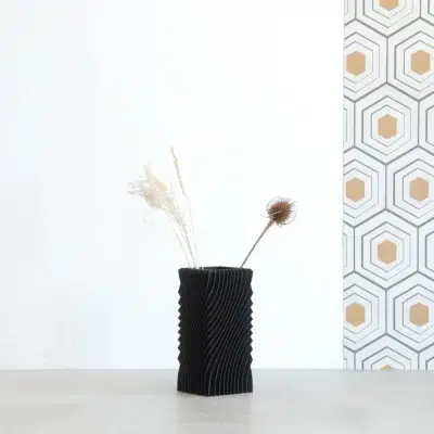 Vase en terre cuite design - MK l'atelier - Objets de décoration - cariama – Image 2