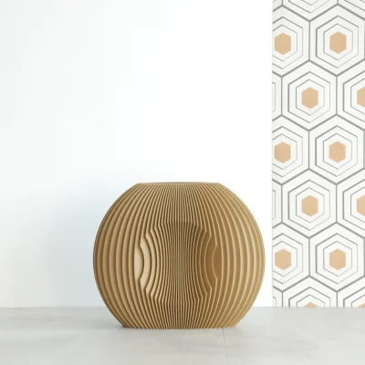 Vase en terre cuite design - MK l'atelier - Objets de décoration - heron