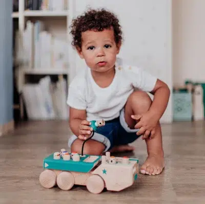 Camion en bois enfant +3 ans - Atelier de la belle étoile - Jeux & jouets – Image 2