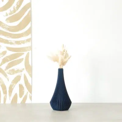 Vase en terre cuite design - MK l'atelier - Objets de décoration - ailettes