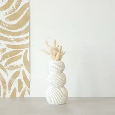 Vase en terre cuite design - MK l'atelier - Objets de décoration - flamant twist – Image 3