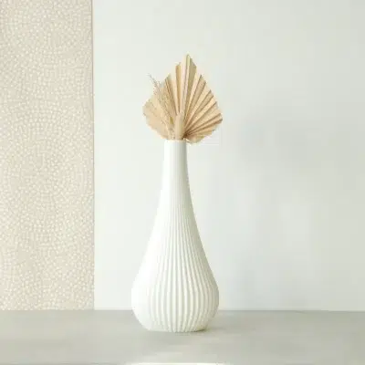 Vase en terre cuite design - MK l'atelier - Objets de décoration - paon – Image 2