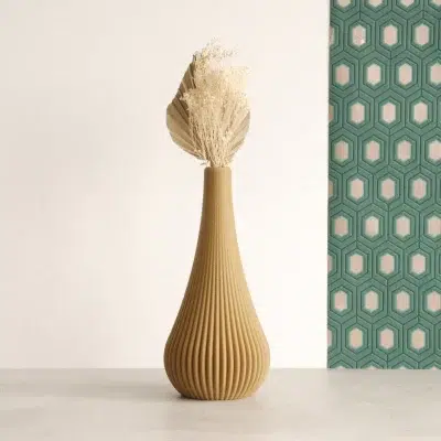 Vase en terre cuite design - MK l'atelier - Objets de décoration - paon – Image 3