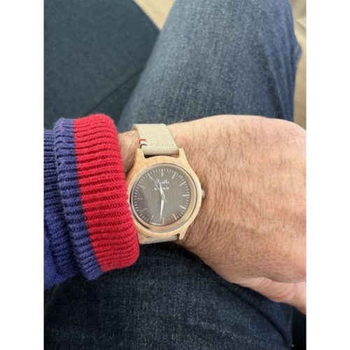 montre en bois