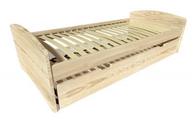 Lit gigogne 90x190 - gamme Happy - Lit gain de place