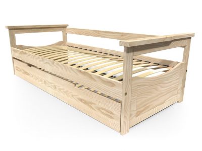 Lit Gigogne 90x190 -  - Lit gain de place