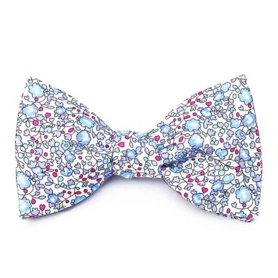 Noeud papillon fleuri Eloise D - Coq en pap - Accessoire Mode
