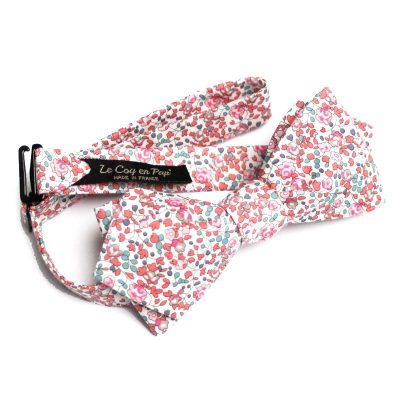 Noeud papillon fleuri Eloise - Coq en pap - Accessoire Mode – Image 2