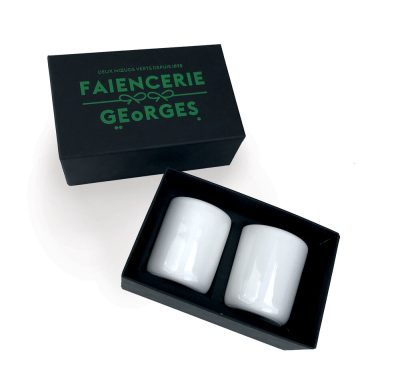 Lot de 2 gobelets en céramique - Faiencerie Georges - vaiselle - Abyss – Image 2
