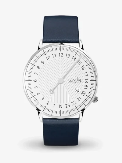 Montre 24H mono aiguille femme - Gustave & cie - Montres - André Blanc – Image 4