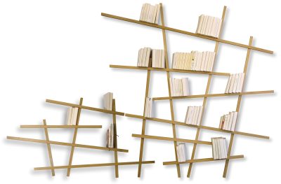 Bibliothèque Mikado bois petit - Compagnie - Bibliothèque – Image 2