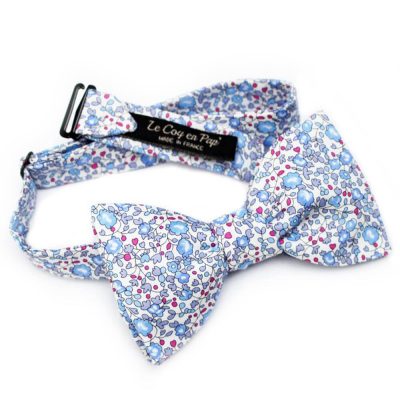 Noeud papillon fleuri Eloise D - Coq en pap - Accessoire Mode – Image 2